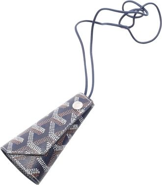 Goyard 2010s canvas sleutelhanger - Blauw