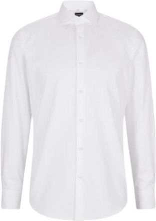 HUGO BOSS Stijlvolle Shirt voor Mannen - Heren - Zakelijke Overhemden - Wit - M - Overhemden