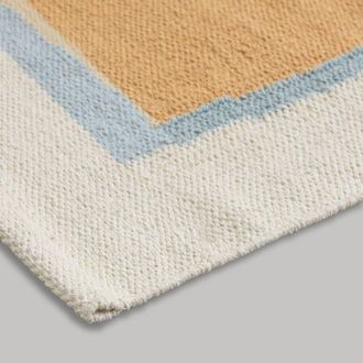 Maisons du monde Alfombra de algod&oacute;n de estilo contempor&aacute;neo 90x150 cm