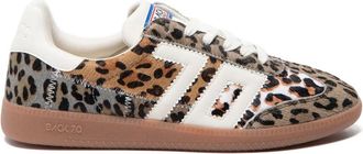 Back70 Sneakers con stampa leopardata - Marrone
