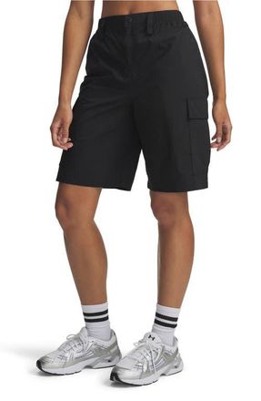 Under Armour Unstoppable Ripstop Cargo Shorts in Ultimate Black at Nordstrom, Size Xx-Large