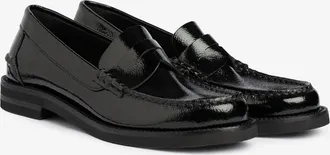 Pedro Garcia Classic loafer in black leather | Sabela | Fall winter 25 | PEDRO GARCIA
