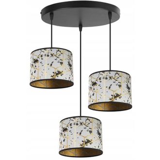 OEM L&aacute;mpara Colgante, L&aacute;mpara De Techo, Pantalla, Patr&oacute;n Dorado