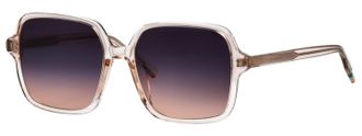 Tom Tailor Sonnenbrille TOM TAILOR Modell 676007, Damen, rosa transparent, transparent, Sonnenbrillen Sonnenbrille, Form Feminin, Logoschriftzug auf B&uuml;gel, Kunst