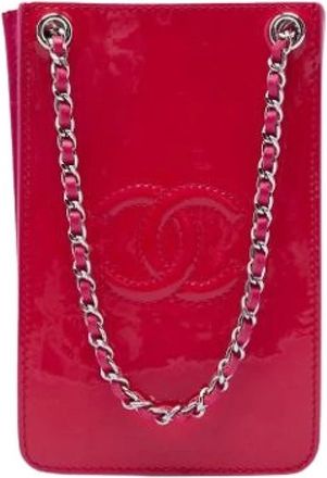 Chanel Pre-owned Leather chanel-bags - Dames - Vintage Mini Tas - Roze - ONE Size - Vintage