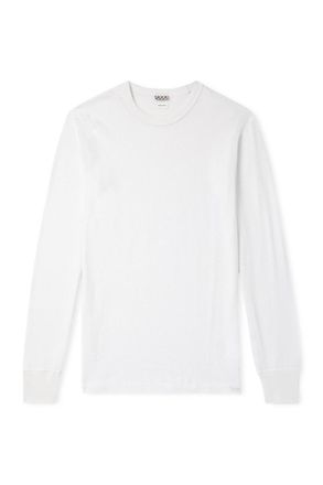Visvim Sublig Thermal Cotton and Cashmere-Blend T-Shirt