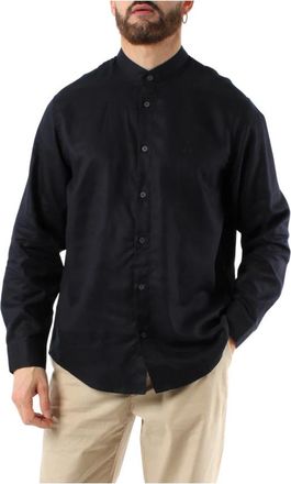 A|X Armani Exchange Hombre, Camisas, Azul, Talla: XL