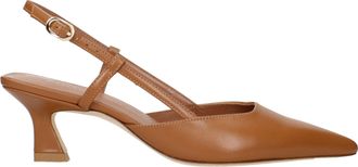 Stuart Weitzman Vinnie Sandalen Damess Leer Bruin/Hazelnoot