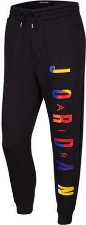 Nike Jordan Air Jordan Sport Dna Slim Fit Bundle Feet Athleisure Casual Sports Pants Black DA6720-010