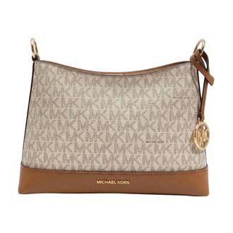Michael Kors Shoulder Bags, female, Beige, Size: ONE SIZE Andie Shoulder Bag