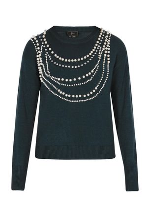 Faina Jumper Dames donkergroen