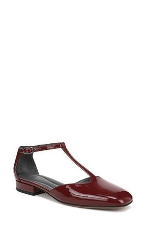 Franco Sarto Delmira T-Strap Flat in Oxblood Red at Nordstrom Rack, Size 9.5