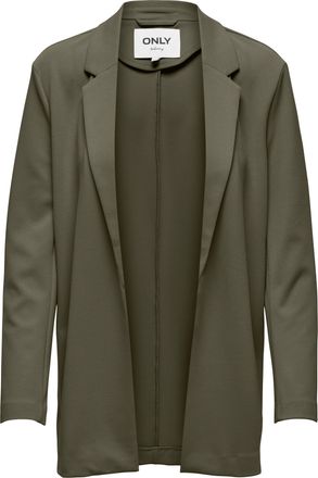 Only Longblazer ONLY ONLAGNETE L/S LOOSE BLAZER TLR, Damen, Gr. L (40), gr&uuml;n (kalamata), Web, Obermaterial: 95% Polyester, 5% Elasthan, unifarben, loose fi