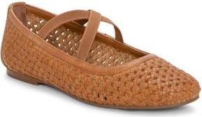Lucky Brand Myloe Woven Flat in Classic Tan Nubial at Nordstrom Rack, Size 6.5