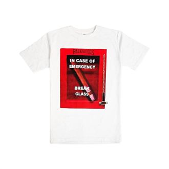 Rawyalty Mens In Case Of Emergency Tee In White