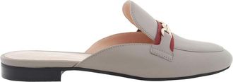 Bally Christiana Nappa Leather Slippers, Brand Size 36 ( US Size 5.5 )