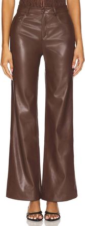 Cami NYC Zenobia Faux Leather Pant In Java