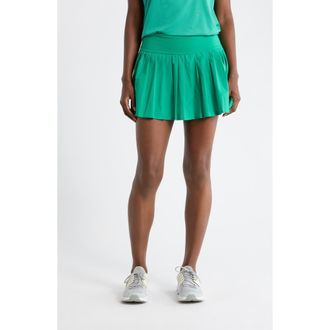 90 Degree by Reflex Lightstreme Crosscourt Pleated Active Skort in Match Point Green at Nordstrom Rack, Size X-Large