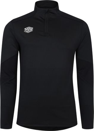 Umbro Unisex Adult Optimus Training Quarter Zip Midlayer (Black) - Size X-Large