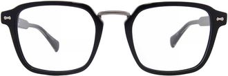John Varvatos Demo Square Mens Eyeglasses VJV427 0BLA 49