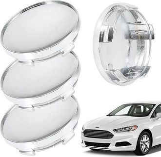OEM Sabir 4 X Enjoliveurs Diy - Enjoliveurs Diy - Enjoliveurs - Enjoliveurs De Voiture - Diam&egrave;tre Ext&eacute;rieur 60 Mm, Diam&egrave;tre Int&eacute;rieur 56 Mm (plaqu&eacute; Couleu