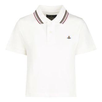 Vivienne Westwood Polo Shirts, female, White, Size: XS Mini Classic Polo