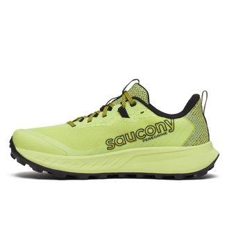 Saucony Mens Peregrine 15 Trainers, Sunny Black, 50 EU