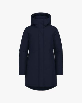 Quartz Co. GENIA | Hooded Down Winter Jacket in True Navy at Nordstrom, Size X-Small