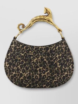 Lanvin hobo cat pm viscose shoulder bag