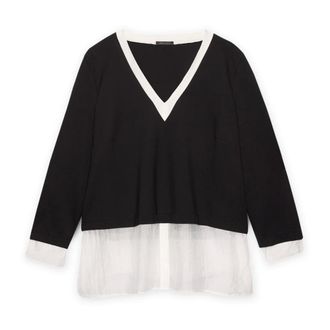 Fiorella Rubino Mujer, Blusas y Camisas, Negro, Talla: L