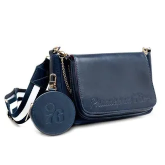 Lusso Philadelphia 76ers Rianna Multi Pouchette Bag in Navy at Nordstrom
