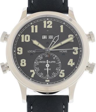 Patek Philippe Grand Complications Alarm Automatic Mens Watch 5520P-001