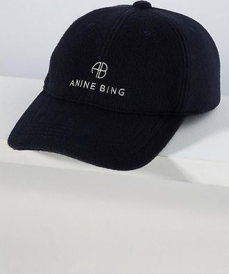 Anine Bing Jeremy Wool Baseball Cap