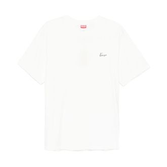 Kenzo T-Shirts, male, White, Size: XL Stylish T-shirts and Polos Collection