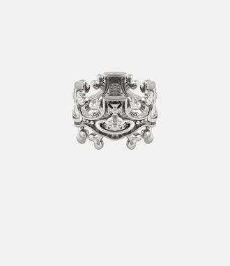 Vivienne Westwood Cosimo Ring Silver Unisex