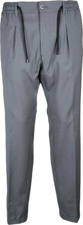 Cruna Pantalone - Heren - Chinos - Grijs - S - Wol - Broeken