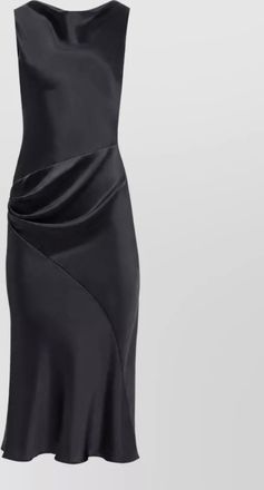 Nina Ricci silk knee-length midi dress