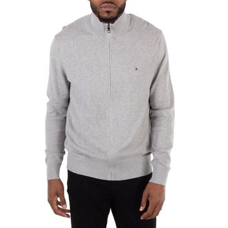 Tommy Hilfiger Cotton Cashmere Zip-Thru Cardigan