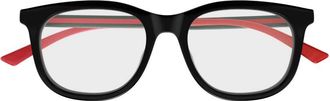 Gucci Demo Rectangular Ladies Eyeglasses GG1990O 005 53
