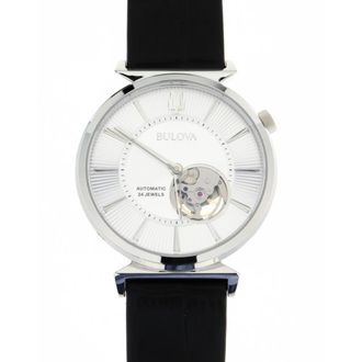 Bulova Regatta Automatisch Horloge - Dames - Horloges - Wit - ONE Size - Leer - Accessoires
