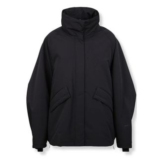 Herno Dames, Jassen, Zwart, Maat: S Nylon