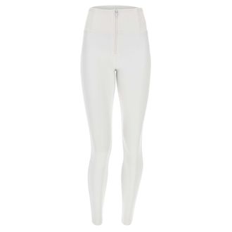 Freddy Leggings FREDDY Leggings WRUP2HC006PREC, Damen, Gr. XL, EURO, weiss (wei&szlig;), Obermaterial: 72% Polyester PES. 15% Polyurethan PU. 13% Elasthan EL., Hos