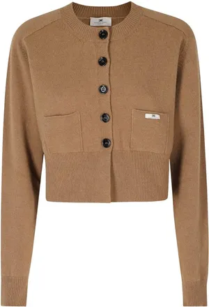 Elisabetta Franchi Donna, Maglie, Marrone, XS, new