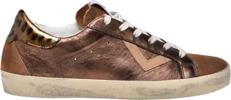 4B12 Schoenen, Dames, Bruin, 38 EU, Leer, Suprime Sneaker