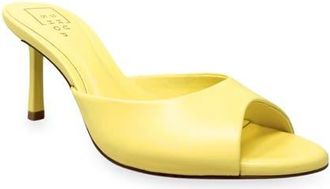 Shushop Elaine Slide Sandal in Yellow at Nordstrom, Size 7.5