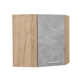 Vicco Armario Colgante De Esquina R-line, Hormig&oacute;n, 57 Cm