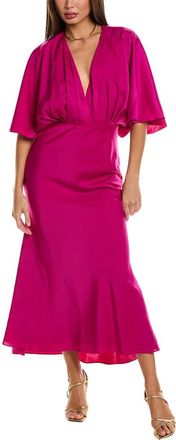 AIIFOS Isabelle Silk Maxi Dress