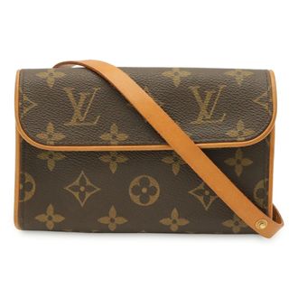 Louis Vuitton Brown Monogram Clutch Bag Pochette Pouch (Pre-Owned)