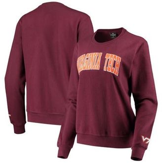 Colosseum Womens Colosseum Maroon Virginia Tech Hokies Campanile Pullover Sweatshirt at Nordstrom, Size Xx-Large