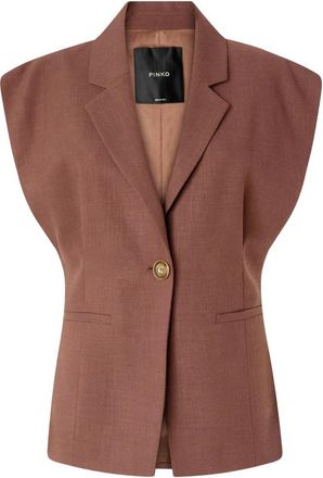 Pinko Floella Giacca - Dames - Blazers - Bruin - XS - Jassen